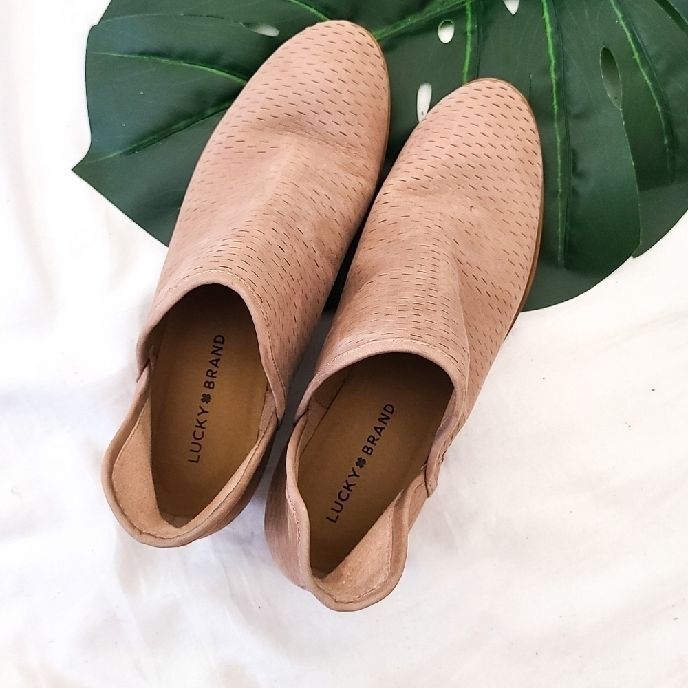 Lucky brand slip on booties - Picture 2 of 9